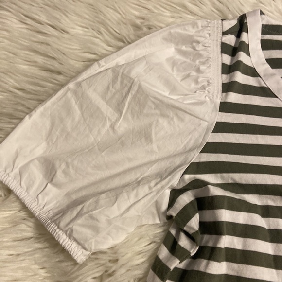 TALBOTS Women’s Shirt size 1X brand new with tag color white & sage green - Picture 10 of 12